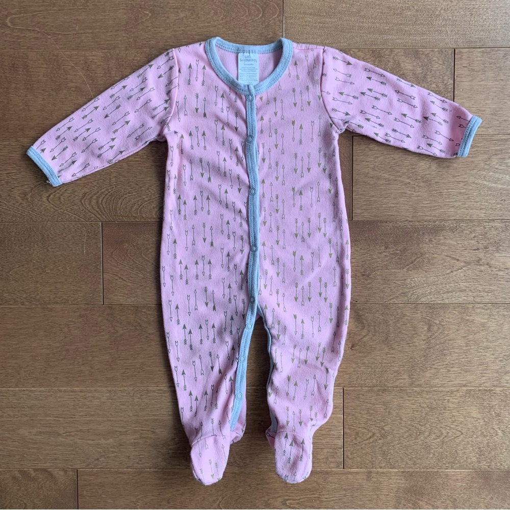 3/$10 LITTLE BEGINNINGS Baby girl pyjamas 3-6m